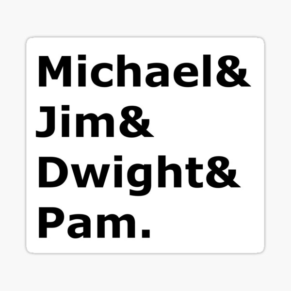 office-names-sticker-for-sale-by-emdiver-redbubble