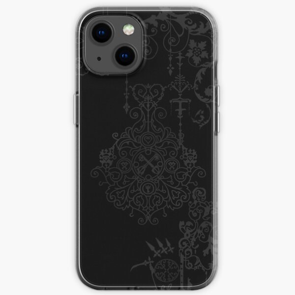 KH3 Black Design iPhone Soft Case