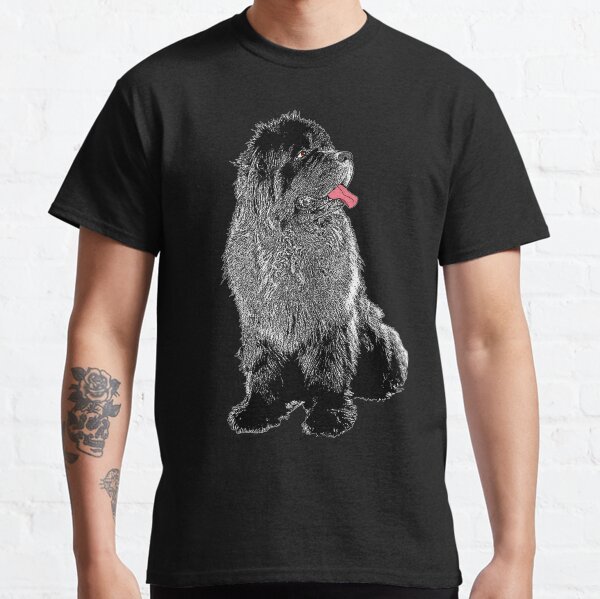 Grunge Newfie Classic T-Shirt