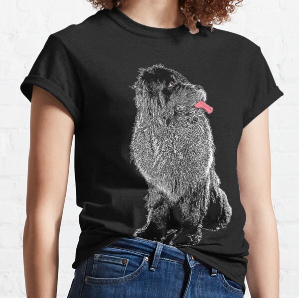 Grunge Newfie Classic T-Shirt