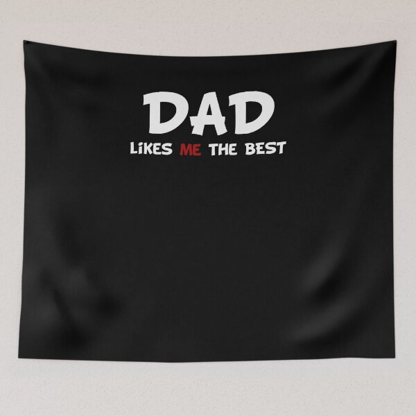 Item preview, Funny Dad Likes Me The Best Family Dads Dad Parent T-Shirt designed and sold by LookTwice.