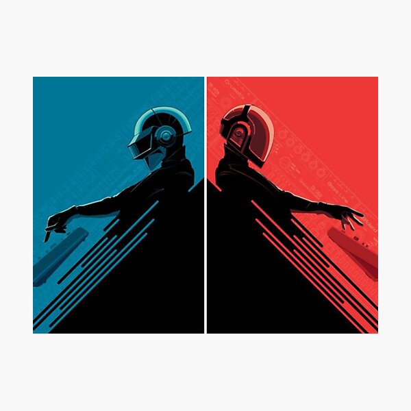 DAFT PUNK OFFICIAL LOGO Photographic Print