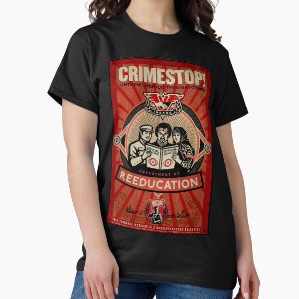 Item preview, INGSOC 1984 Thoughtcrime designed and sold by LibertyManiacs.