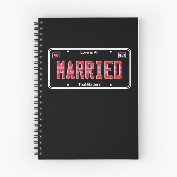Item preview, Same Sex Marriage License Plate designed and sold by Samuel Sheats.