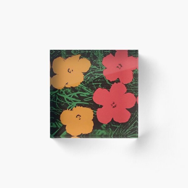 Flowerhol Acrylic Block