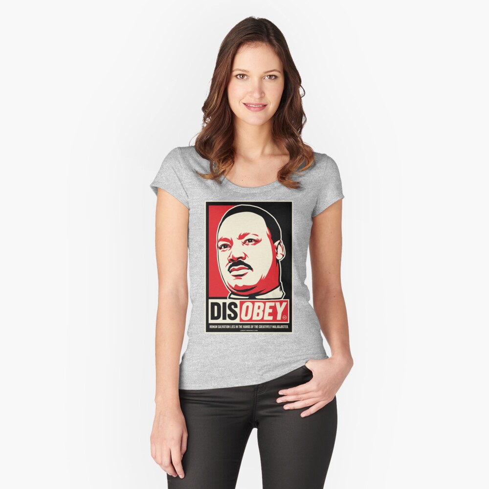 Item preview, Fitted Scoop T-Shirt designed and sold by LibertyManiacs.