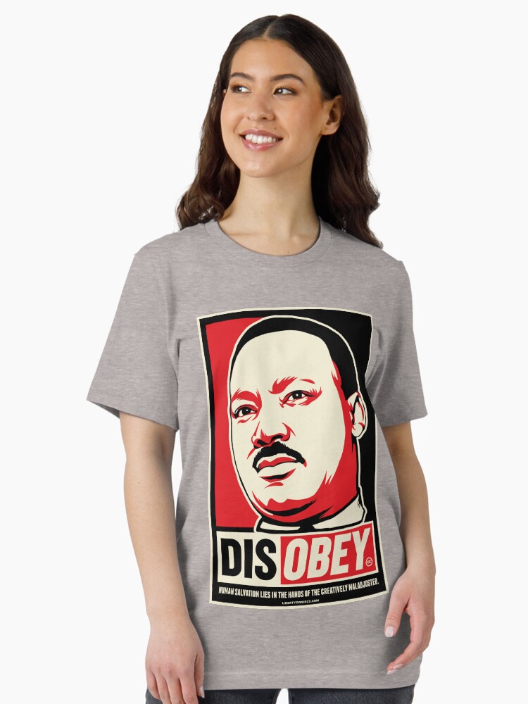 Thumbnail 2 of 7, Essential T-Shirt, Martin Luther King Civil Disobedience Shirts designed and sold by LibertyManiacs.