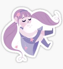Moon girl Sticker