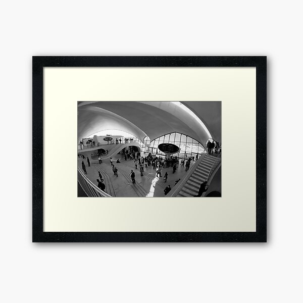 At the Terminal Framed Art Print