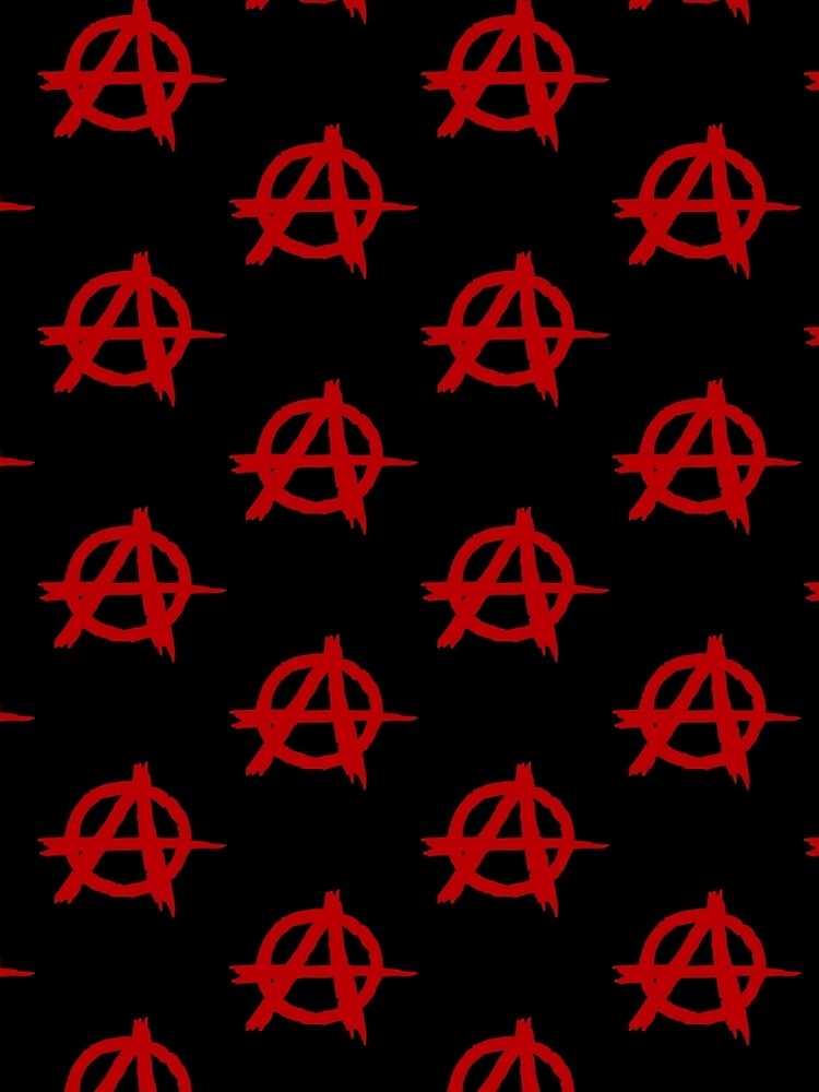 Anarchy Symbol T Shirt by bitsnbobs