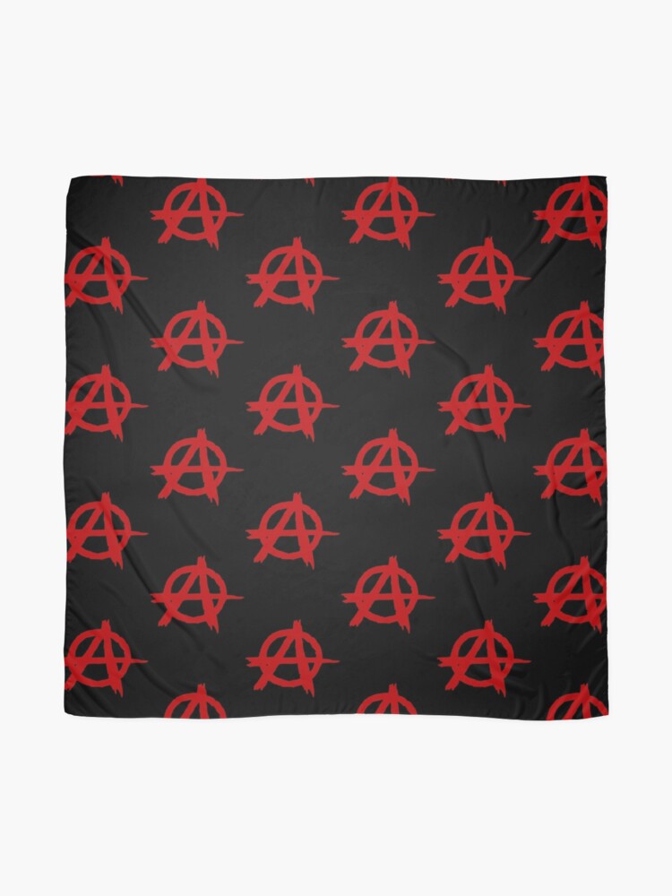 Alternate view of Anarchy Symbol T Shirt Scarf
