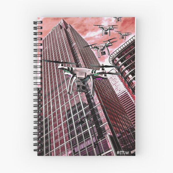 Item preview, Red swarm over Canary Wharf by #fftw designed and sold by TimConstable.