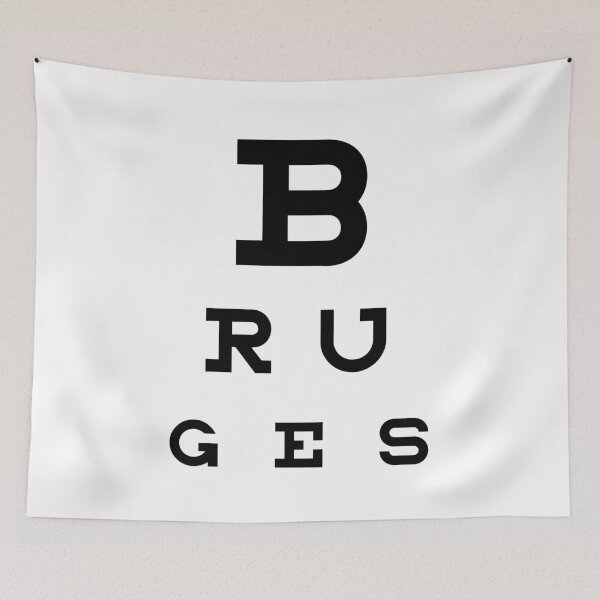 Item preview, Bruges - Eye Test Chart designed and sold by fromthereco.