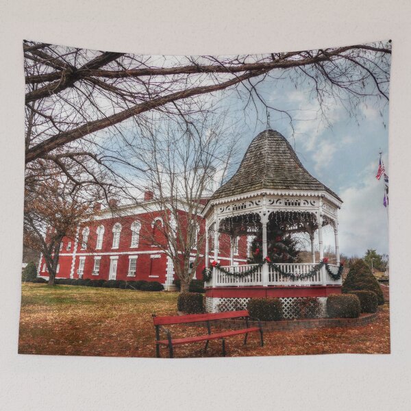 Item preview, Iron County Courthouse and Gazebo designed and sold by Frankie Cat Photography.