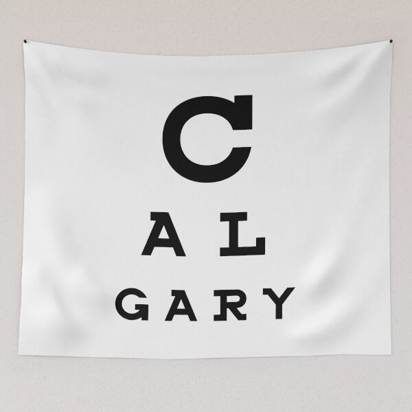 Item preview, Calgary - Eye Test Chart designed and sold by fromthereco.