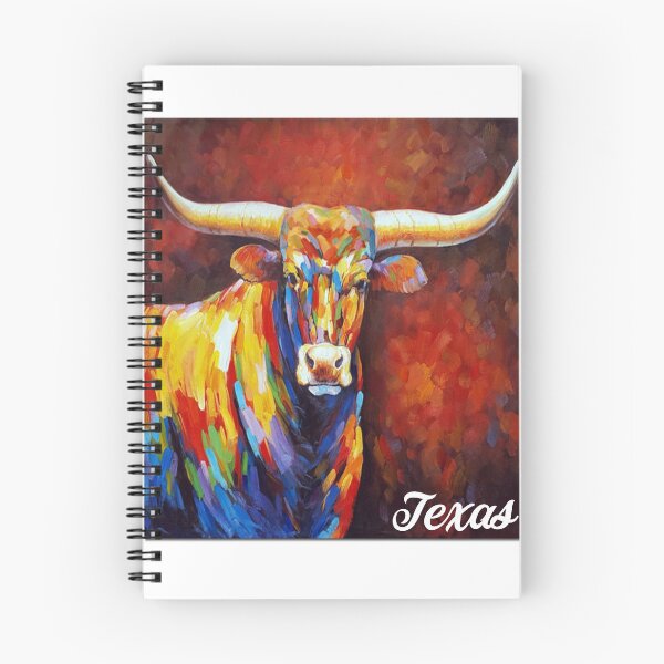 Item preview, Texas Longhorn Cattle - Texas Longhorn Cow - Cow Painting - Cow Gift - Gift For Cow Lovers designed and sold by Galvanized.
