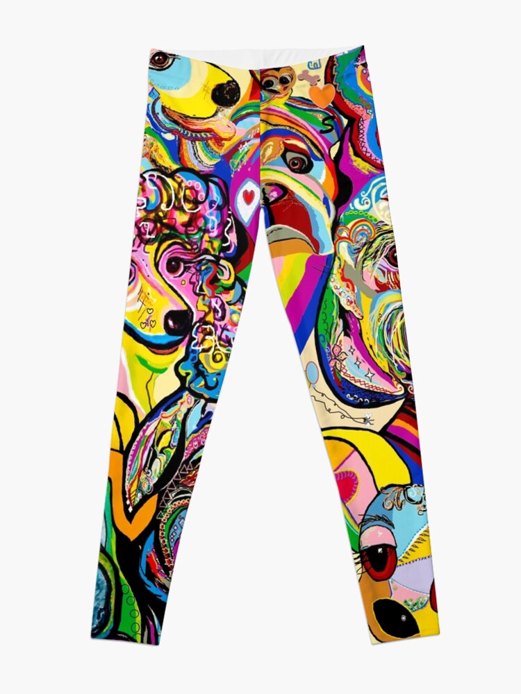 Alternate view of Dogs, Dogs, DOGS! Leggings