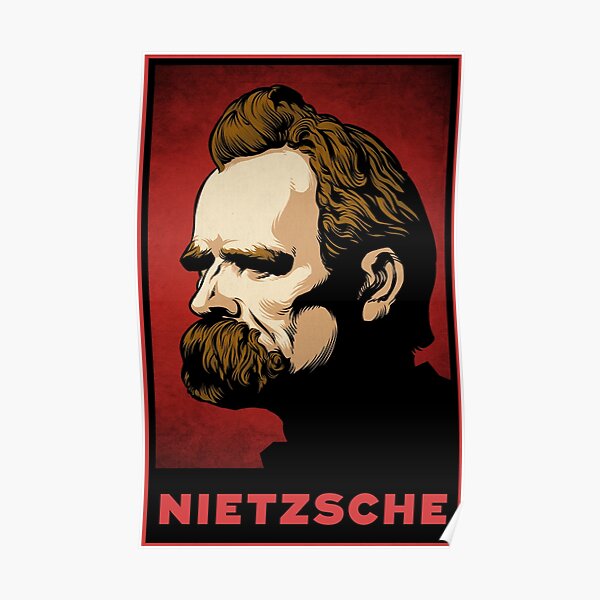 Nietzsche Print Poster