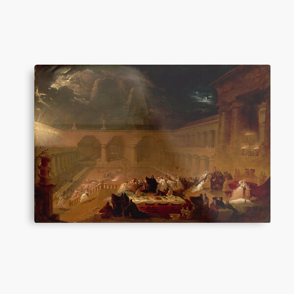 Item preview, Belshazzar's Feast by John Martin (1821) designed and sold by allhistory.