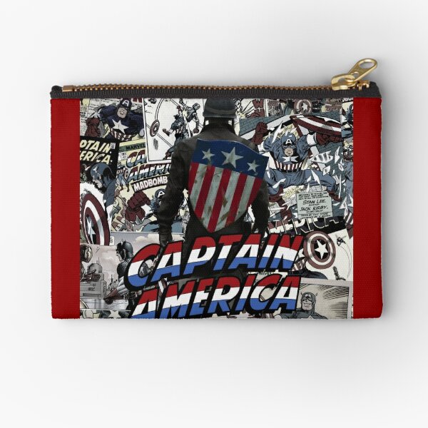 Super Hero Zipper Pouches Redbubble - fly swing and smash to save the day in the roblox heroes