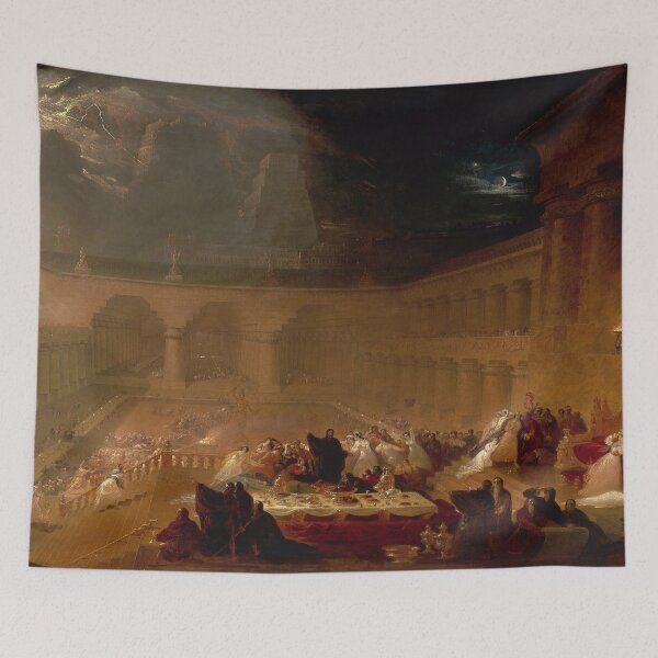 Item preview, Belshazzar's Feast by John Martin (1821) designed and sold by allhistory.