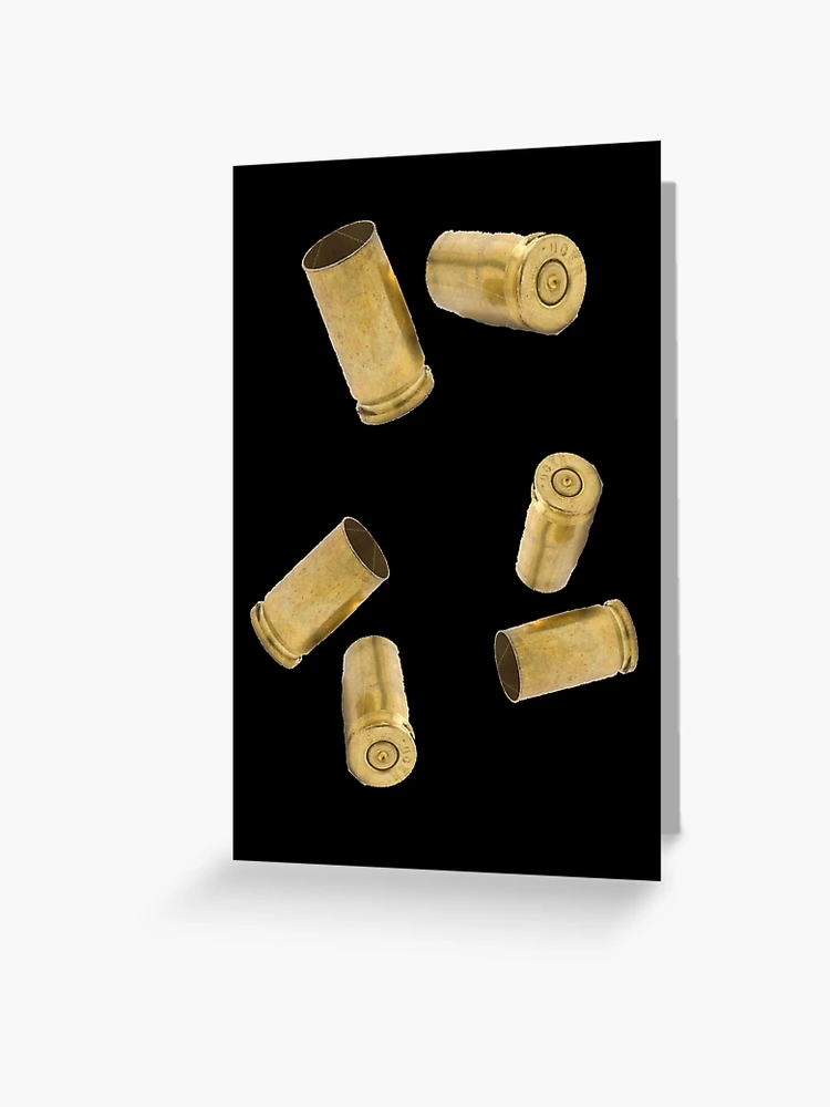 It’s raining shell casings funny graphic design | Sticker