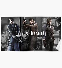 Leon S Kennedy Resident Evil Poster