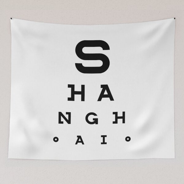 Item preview, Shanghai - Eye Test Chart designed and sold by fromthereco.