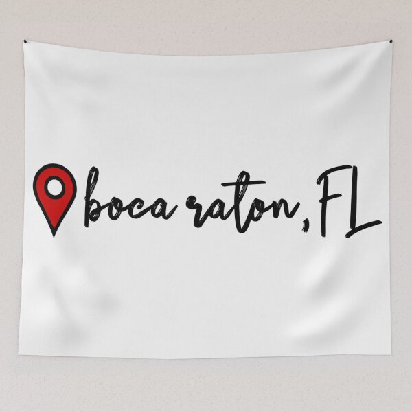 Item preview, Boca Raton Location Tag designed and sold by Lorena Valentina.