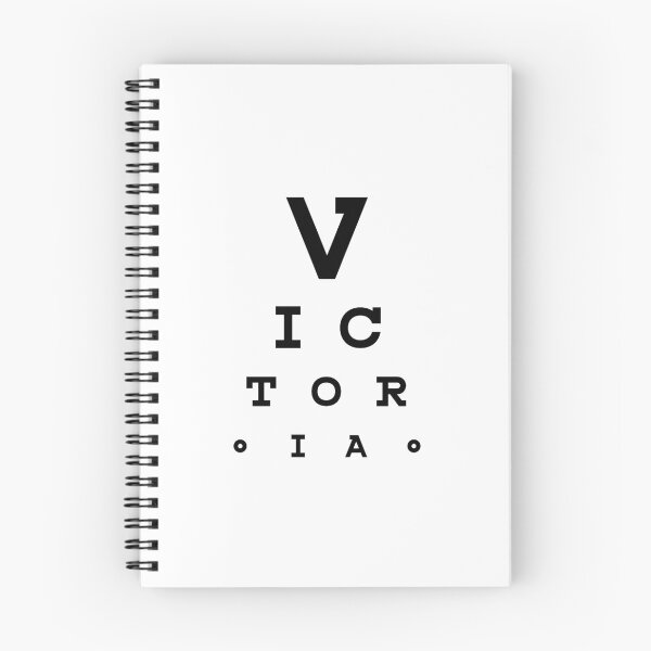 Item preview, Victoria - Eye Test Chart designed and sold by fromthereco.