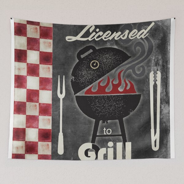 Item preview, Texas Barbecue III designed and sold by Sasha Art Gallery.