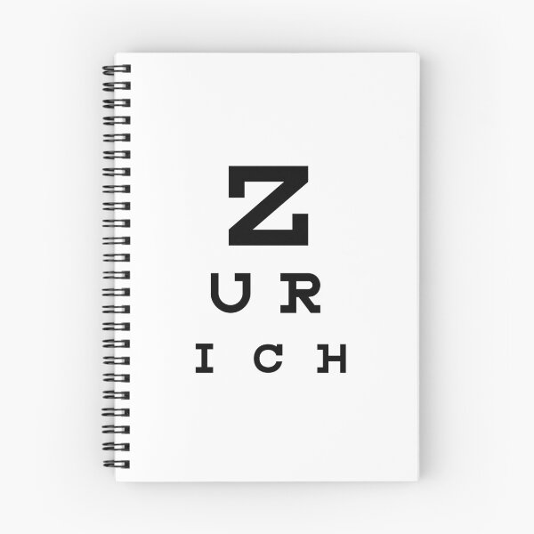 Item preview, Zurich - Eye Test Chart designed and sold by fromthereco.