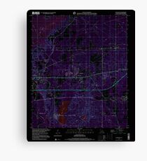 USGS TOPO Map Louisiana LA Eastwood 331904 1999 24000 Inverted Canvas Print