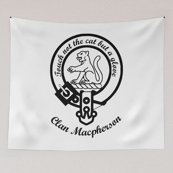 Item preview, Macpherson Scottish Clan Surname designed and sold by BagTown Clans.