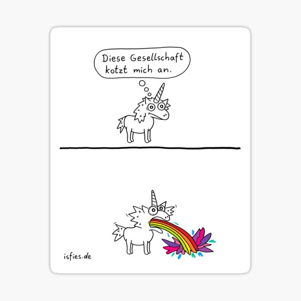 Gesellschaftskritik Sticker