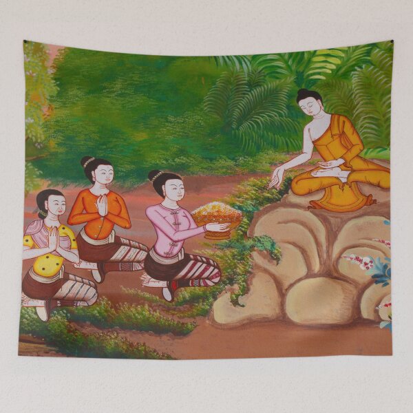 Item preview, Buddha with Followers designed and sold by PromoteProgress.