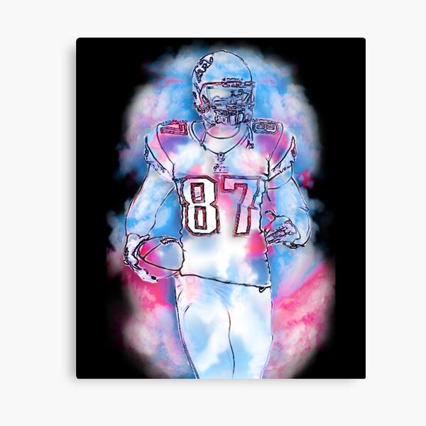 Rob Gronkowski Jersey Art Board Print for Sale by Tate Breeland