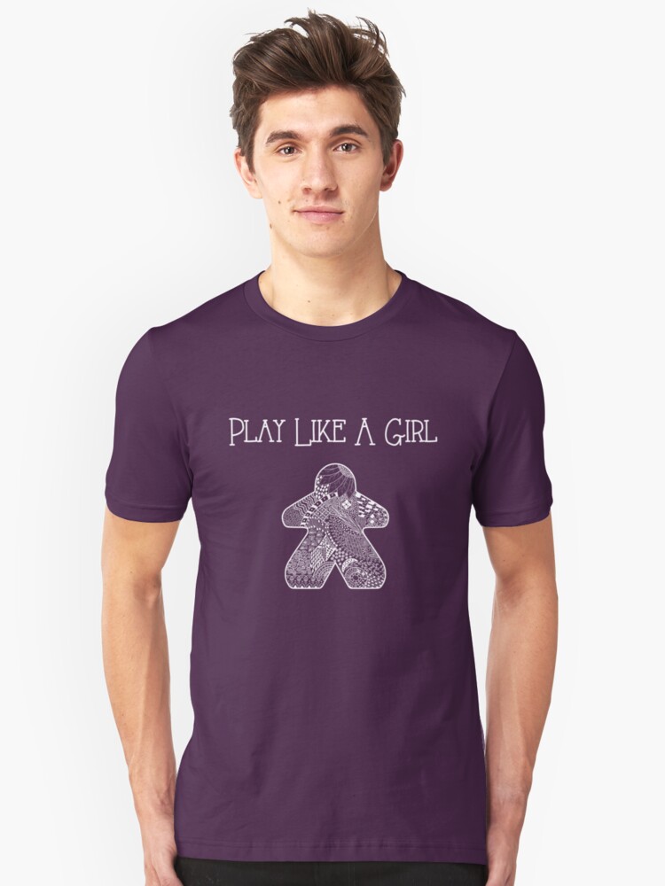 play like a girl t shirt