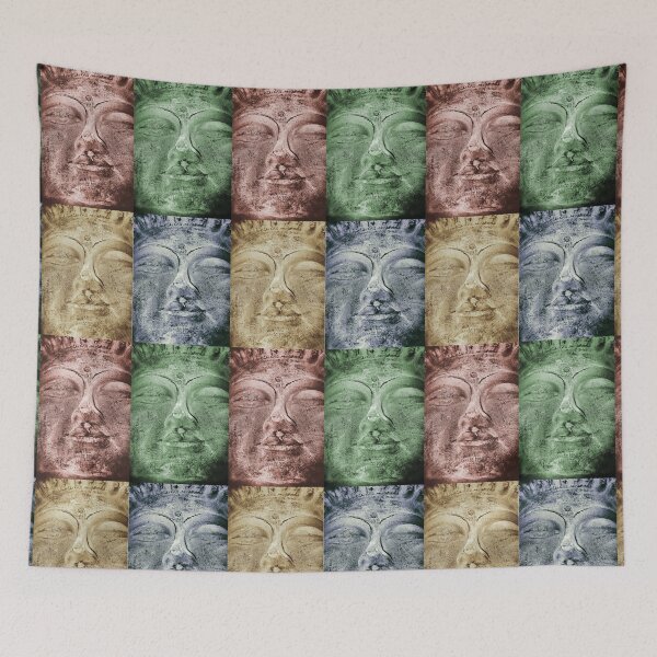 Item preview, Buddha Faces designed and sold by PromoteProgress.