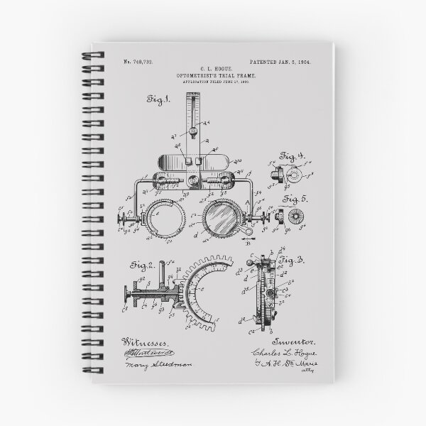 Item preview, Optometrist Trial Frame Patent Print 1904 designed and sold by MadebyDesign.