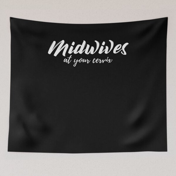 Item preview, Cute Midwives At Your Cervix Pun Midwifery Midwife T-Shirt designed and sold by LookTwice.