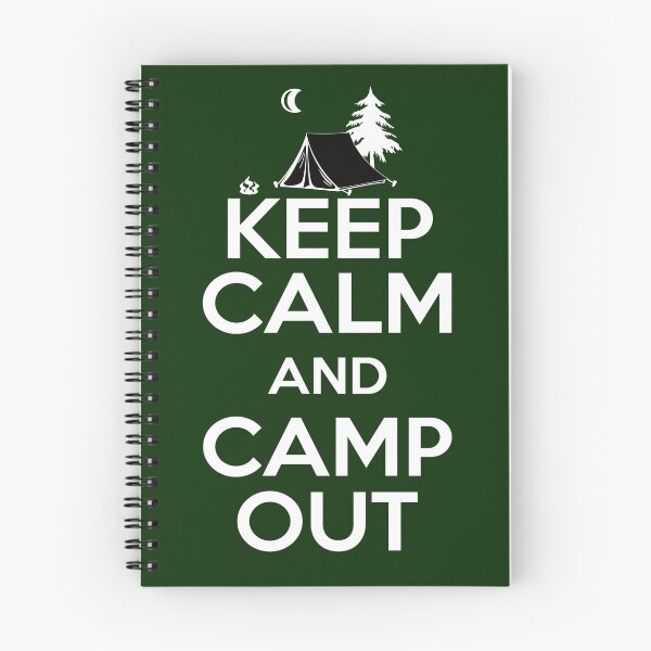 Item preview, Keep Calm and Camp Out T Shirt designed and sold by bitsnbobs.