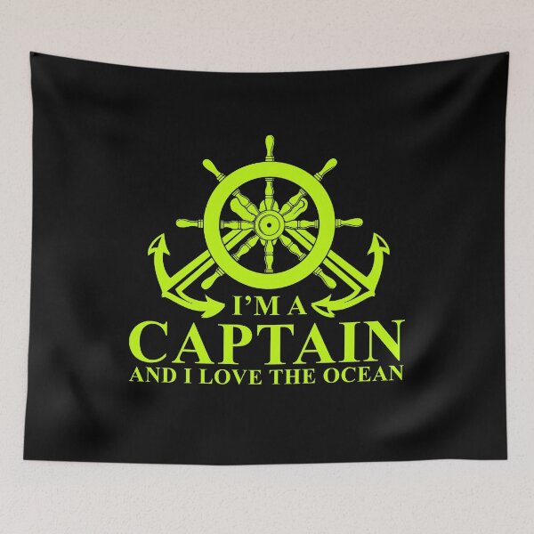 Item preview, Captain sailor steering wheel navigator commander anchor gift designed and sold by design2try.