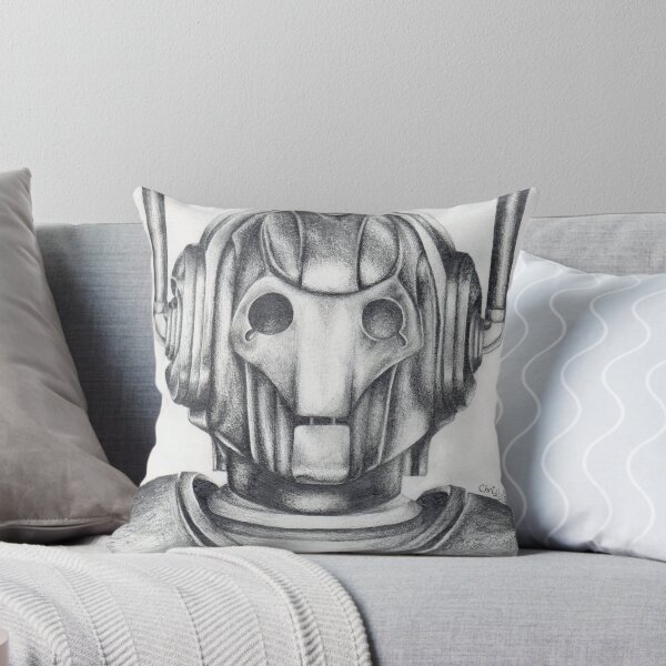 Item preview, Cyberman Pencil Drawing designed and sold by Chris Neal.