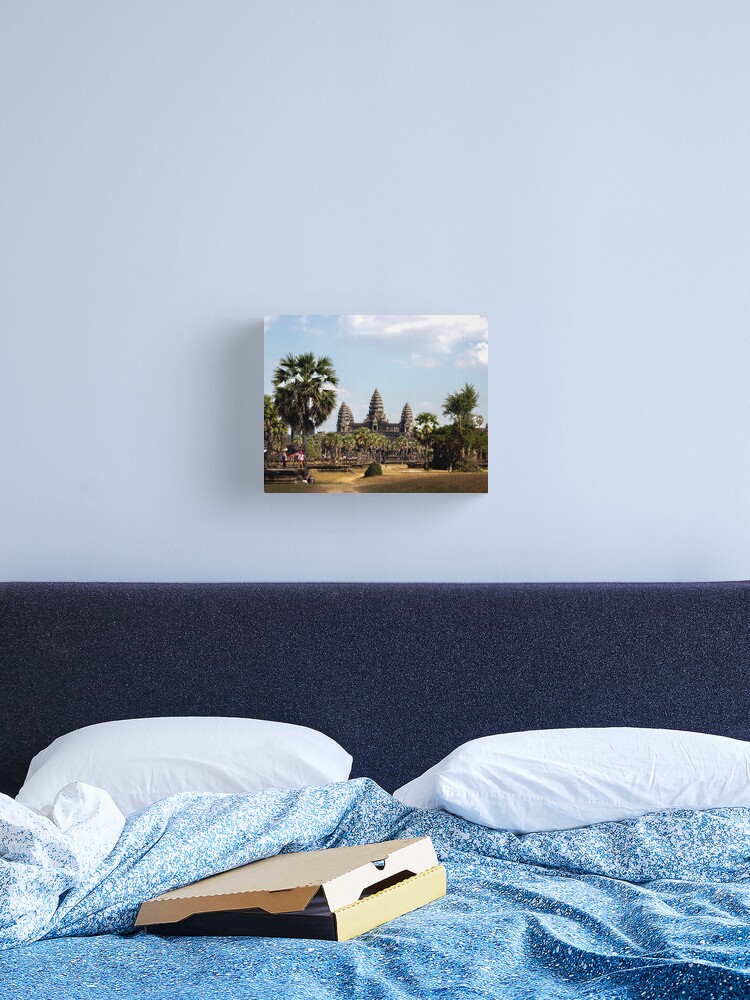 Thumbnail 2 of 3, Canvas Print, Angkor Wat designed and sold by darren-j-mcleod.