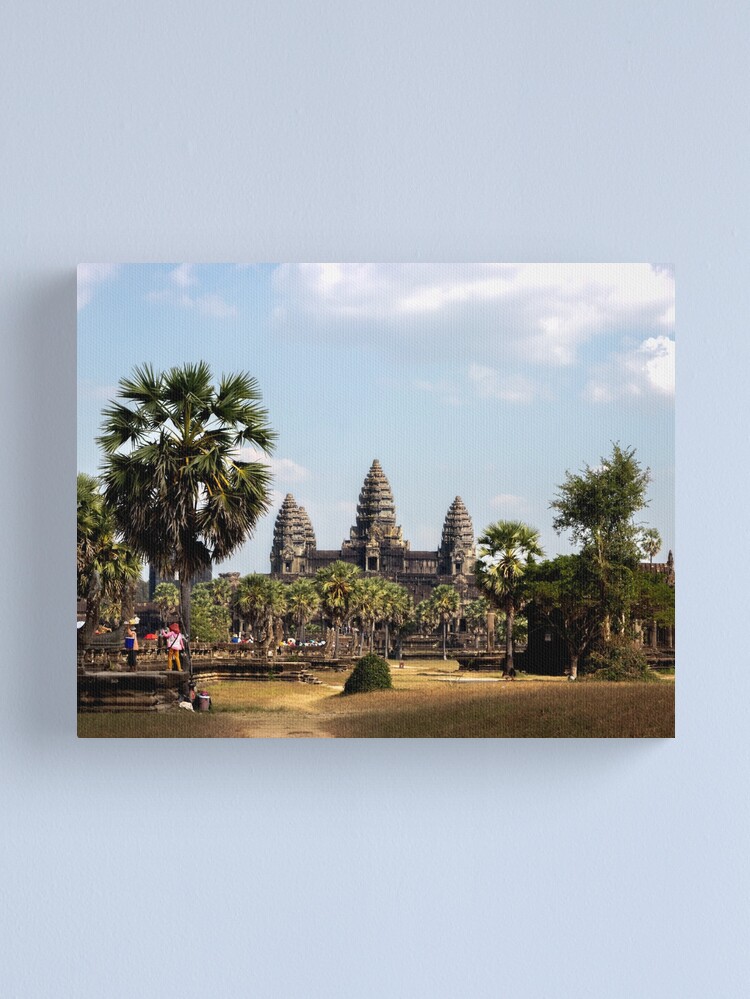 Thumbnail 1 of 3, Canvas Print, Angkor Wat designed and sold by darren-j-mcleod.