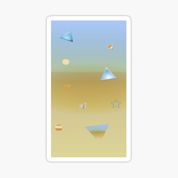 Surrealism sky Sticker