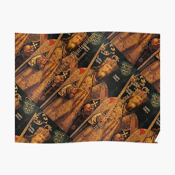 Karl der Grosse (Charlemagne) by Albrecht Durer Poster