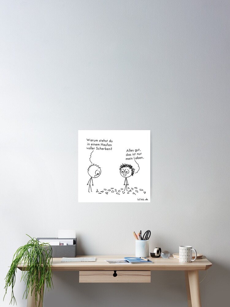 Thumbnail 1 von 3, Poster, Scherben designt und verkauft von islieb.
