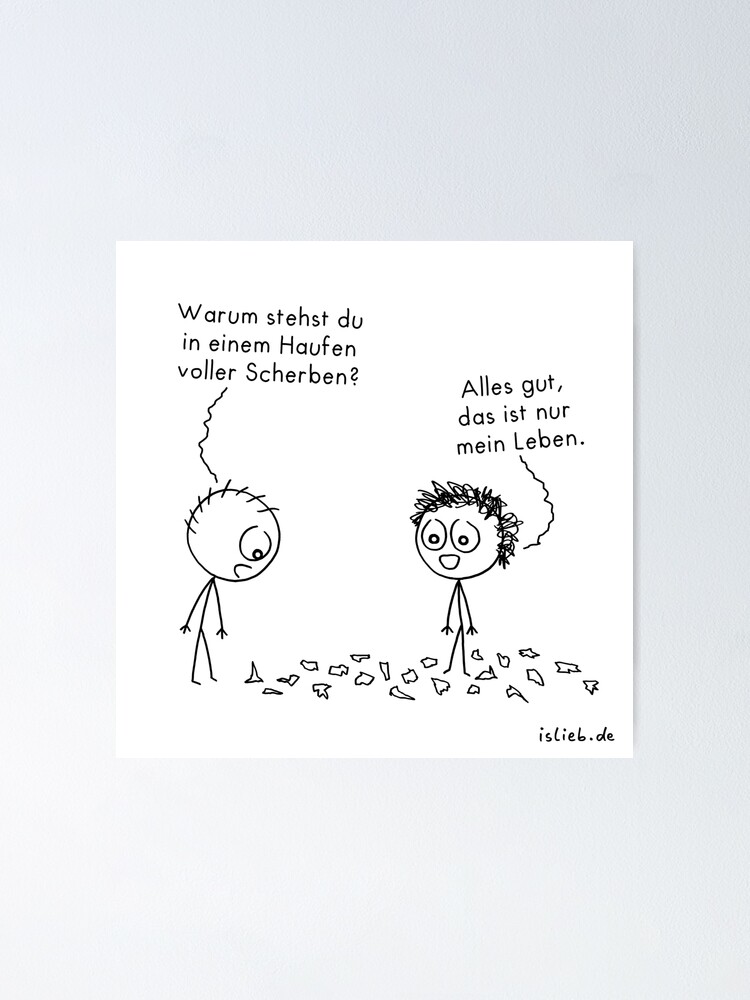 Thumbnail 2 von 3, Poster, Scherben designt und verkauft von islieb.